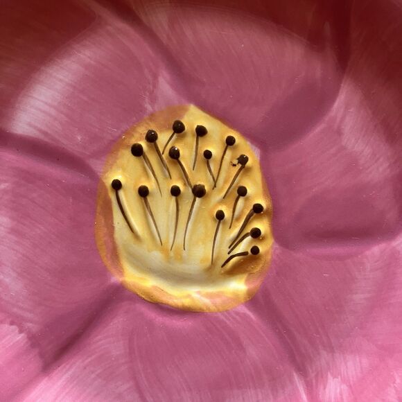 Franciscan Desert Rose Salad Plate/ Accent Plate 8” Made In Portugal EUC - Picture 2 of 4